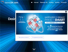 Tablet Screenshot of desire24.com